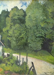 Estrada na floresta, 1914